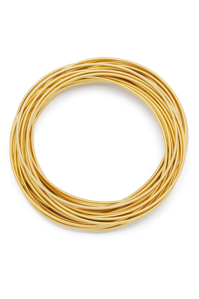 Dia Gold Bracelets, Main, color, Set of 25