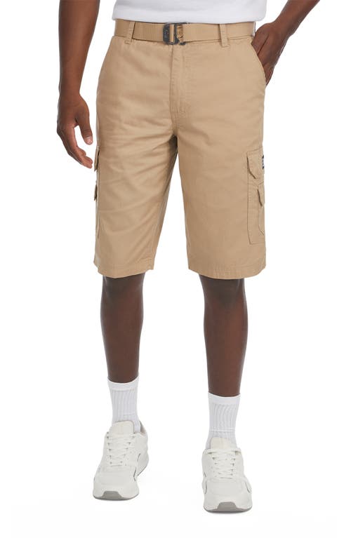 Ecko Unltd . The Lead Belted Cargo Short In Brown