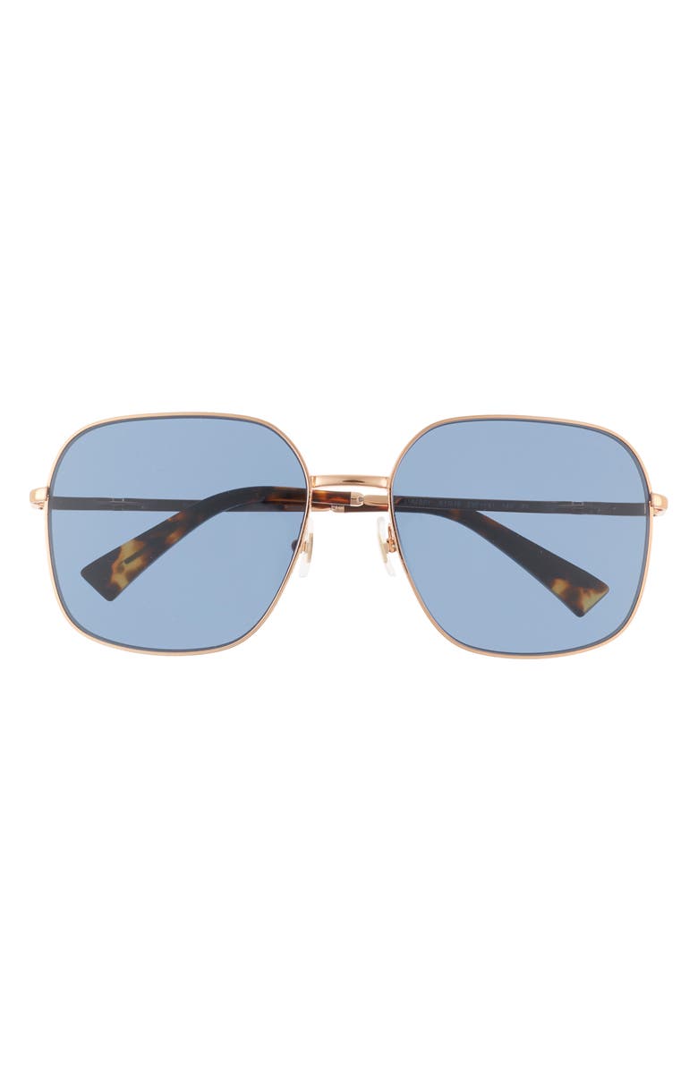 Miu Miu 61mm Polarized Square Sunglasses, Main, color,