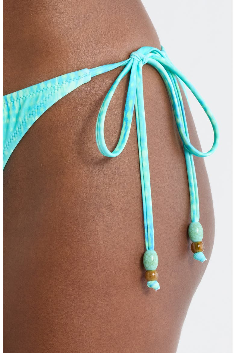 Side Tie Bikini Bottoms, Alternate, color, SUMMER SEAS