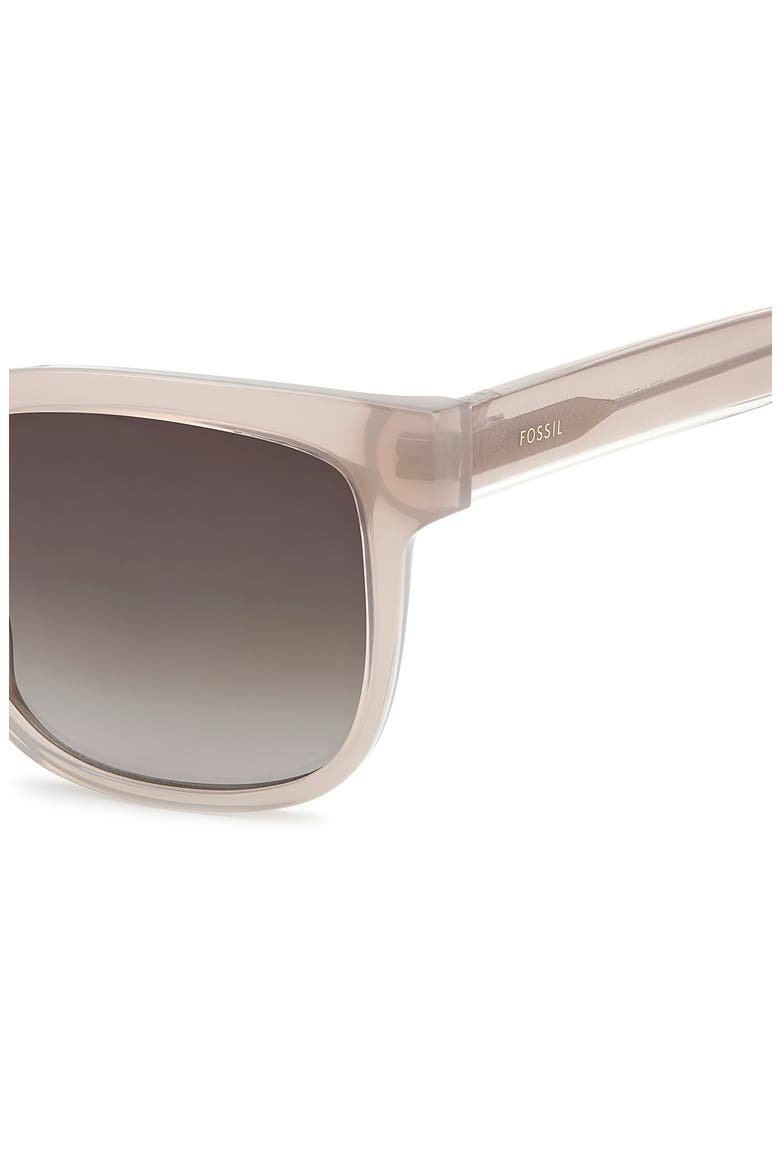 54mm Gradient Square Sunglasses, Alternate, color, LILAC/ BROWN SF