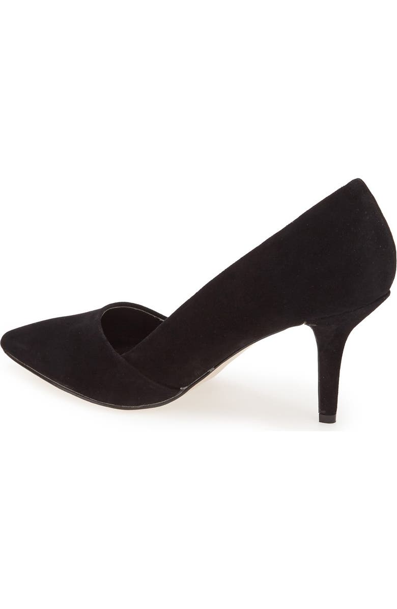 Sole Society 'Saree' Suede Pointy Toe Pump, Alternate, color,