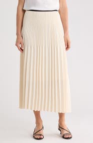Gemma + Jane Pleated Midi Skirt