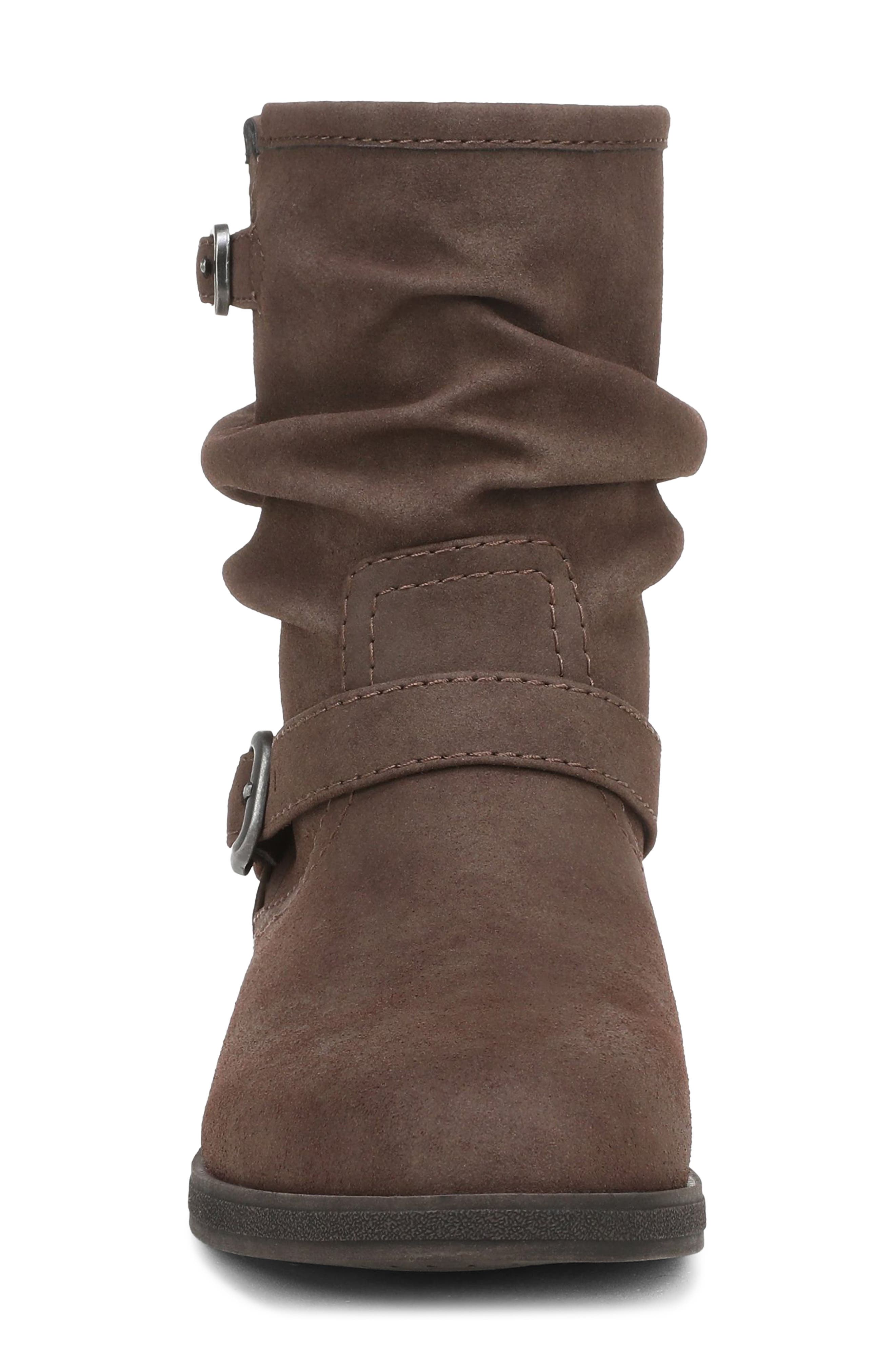 Piers Faux Leather Bootie, Alternate, color, CHOCOLATE FAUX SUEDE