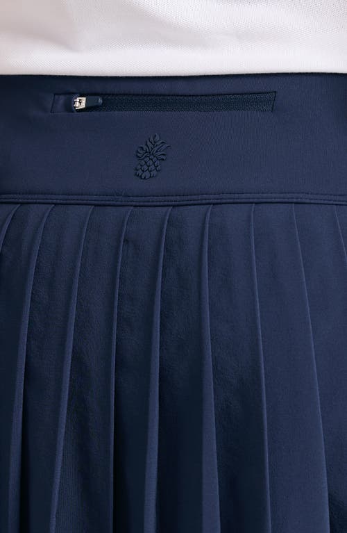 Tommy Bahama Alicia Pleated Skort In Brown