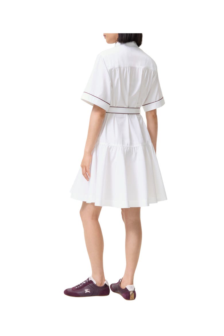 Heart Knight Cotton Dress, Alternate, color, Optic white