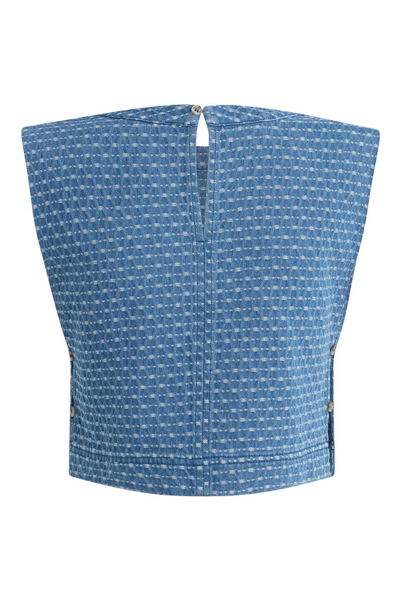 The Arlo Texture Crop Top, Alternate, color, BERLIN