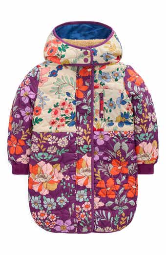 Mini Boden Cozy Quilted Longline Coat