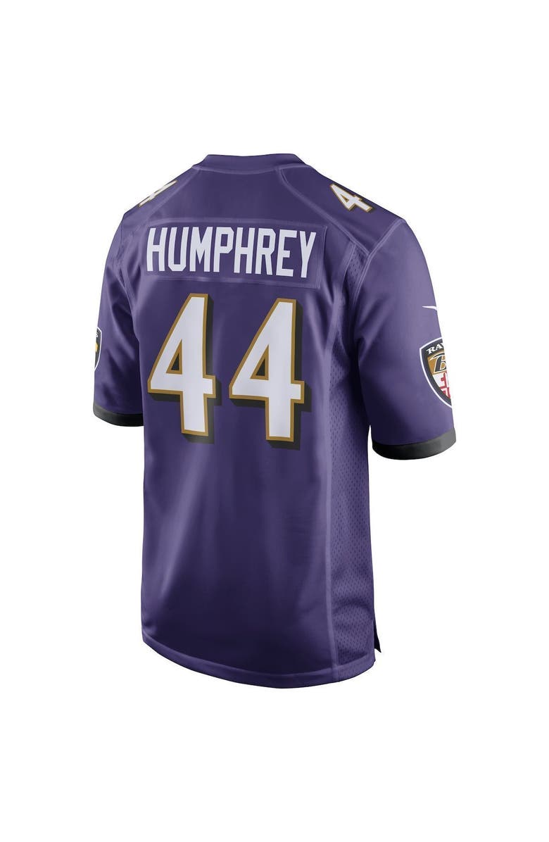 Nike Men's Nike Marlon Humphrey Purple Baltimore Ravens Player Game Jersey, Alternate, color, Purple