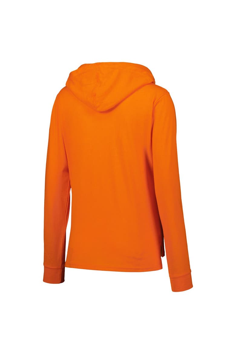 Women's Concepts Sport Orange Clemson Tigers Long Sleeve Hoodie T-Shirt & Pants Sleep Set, Alternate, color, Orange