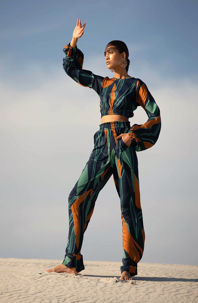 DIARRABLU Costa Wide Leg Pants, Alternate, color,