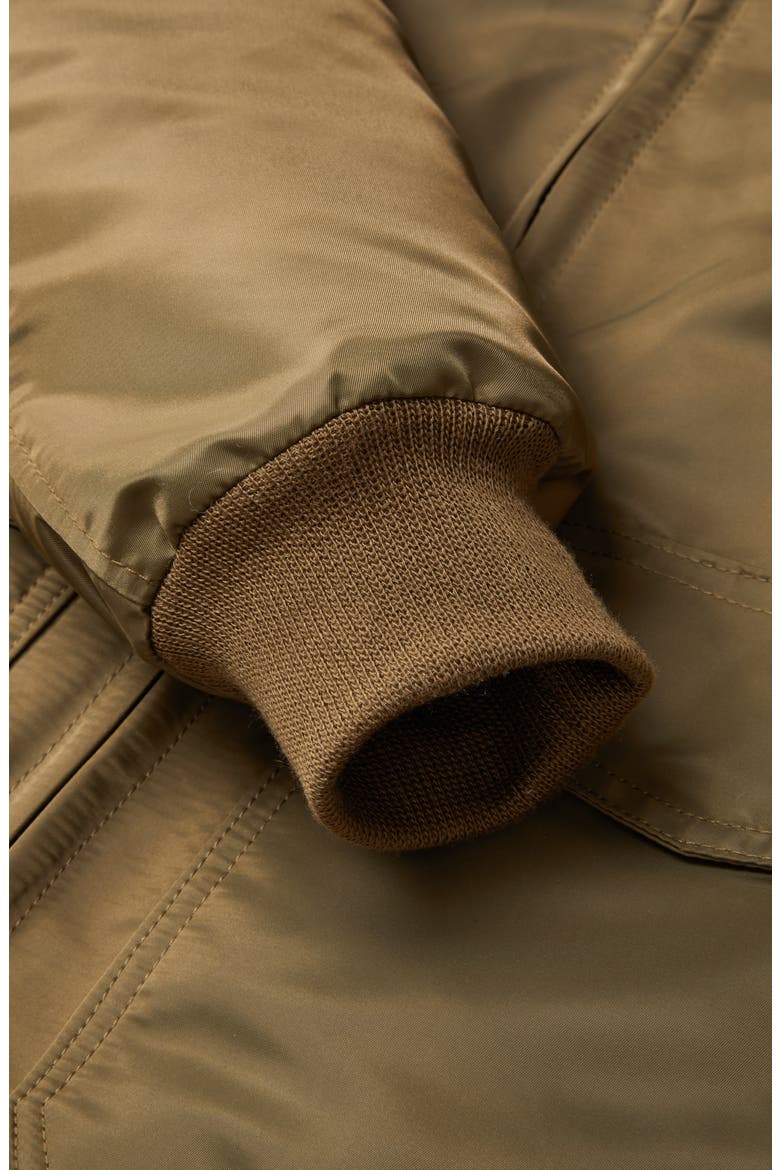 Flight Jacket (Nordstrom Exclusive), Alternate, color, OLIVE