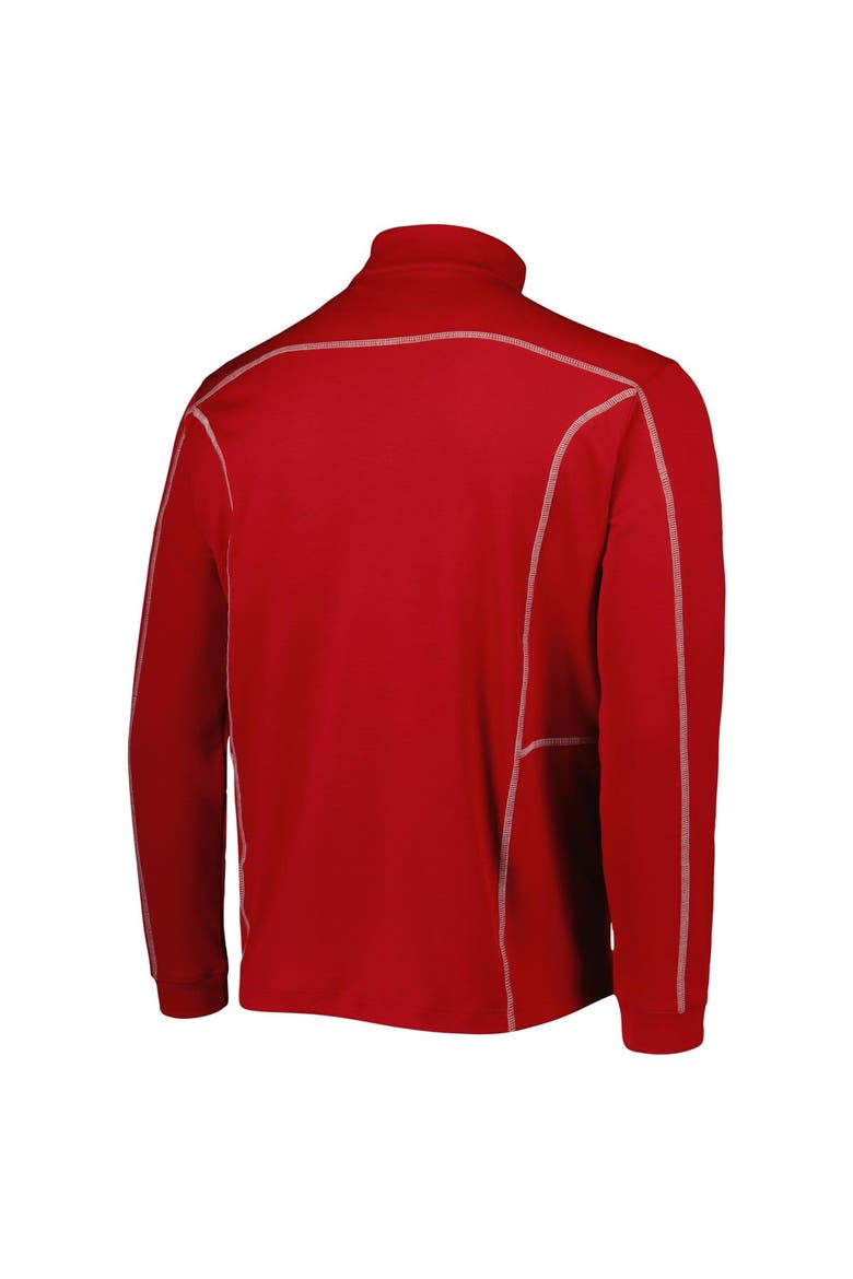 Men's Columbia Golf Red Houston Cougars Shotgun Quarter-Zip Pullover Jacket, Alternate, color, Red