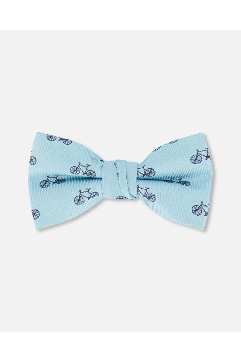Boy's Bow Tie Pale Blue With Bicycle, Main, color, Pale Blue With Bicycle