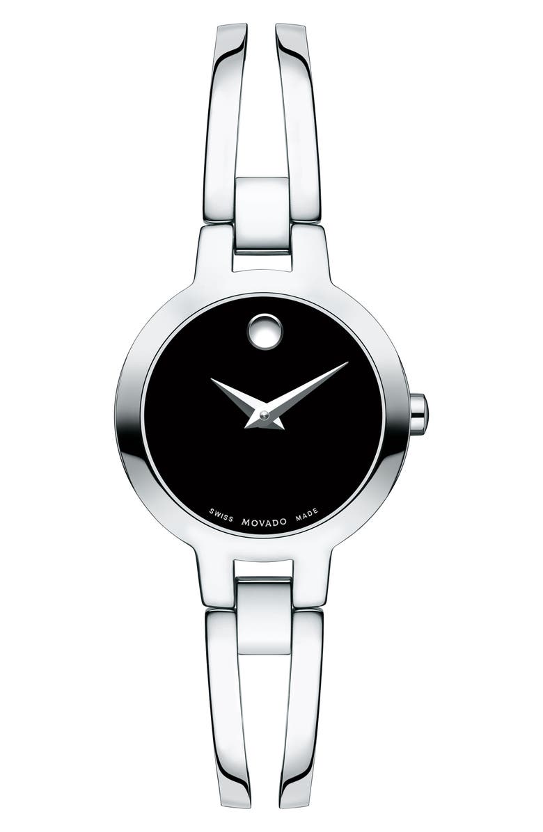 Movado Amorosa Bangle Watch, 24mm, Main, color, 