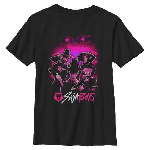 Boy's KPop Demon Hunters The Saja Boys Logo  Graphic T-Shirt