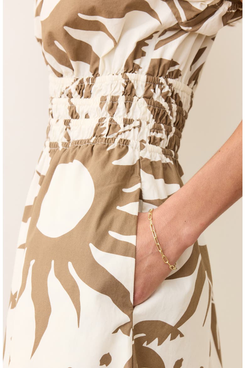 Emery Poplin Maxi Dress, Alternate, color, DUSK DESERT