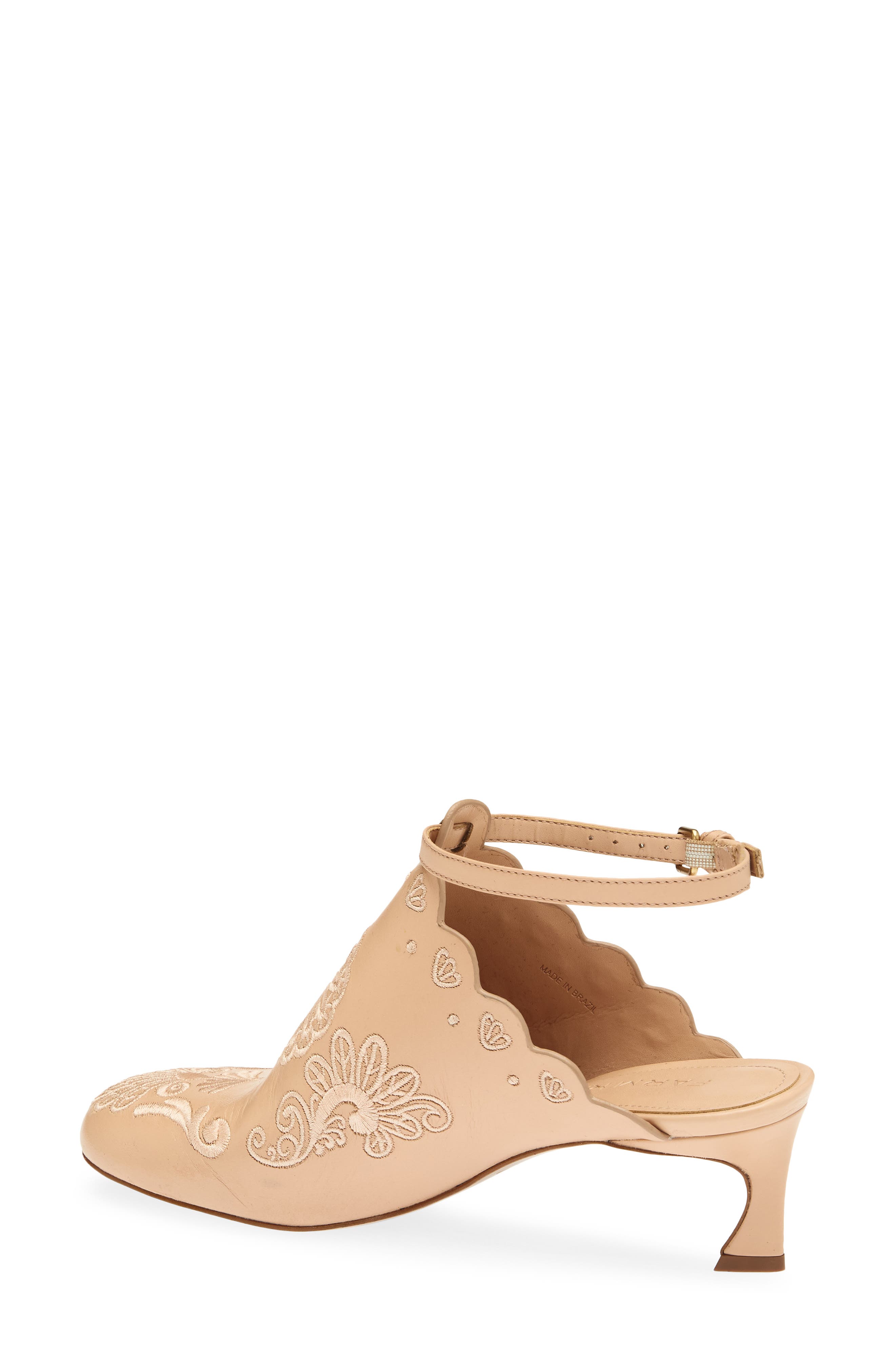 Rechillieu Embroidered Pump, Alternate, color, OLD BLUSH