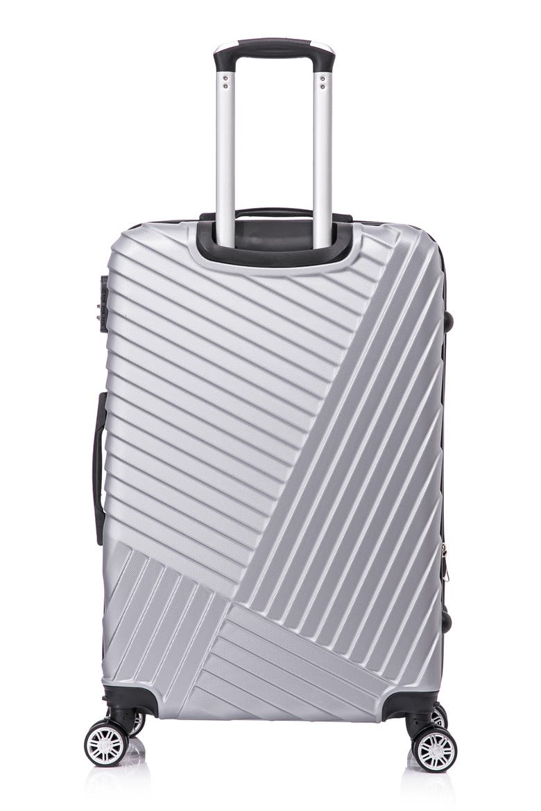 Volaro Hardshell 3-Piece Spinner Luggage Set, Alternate, color, SILVER