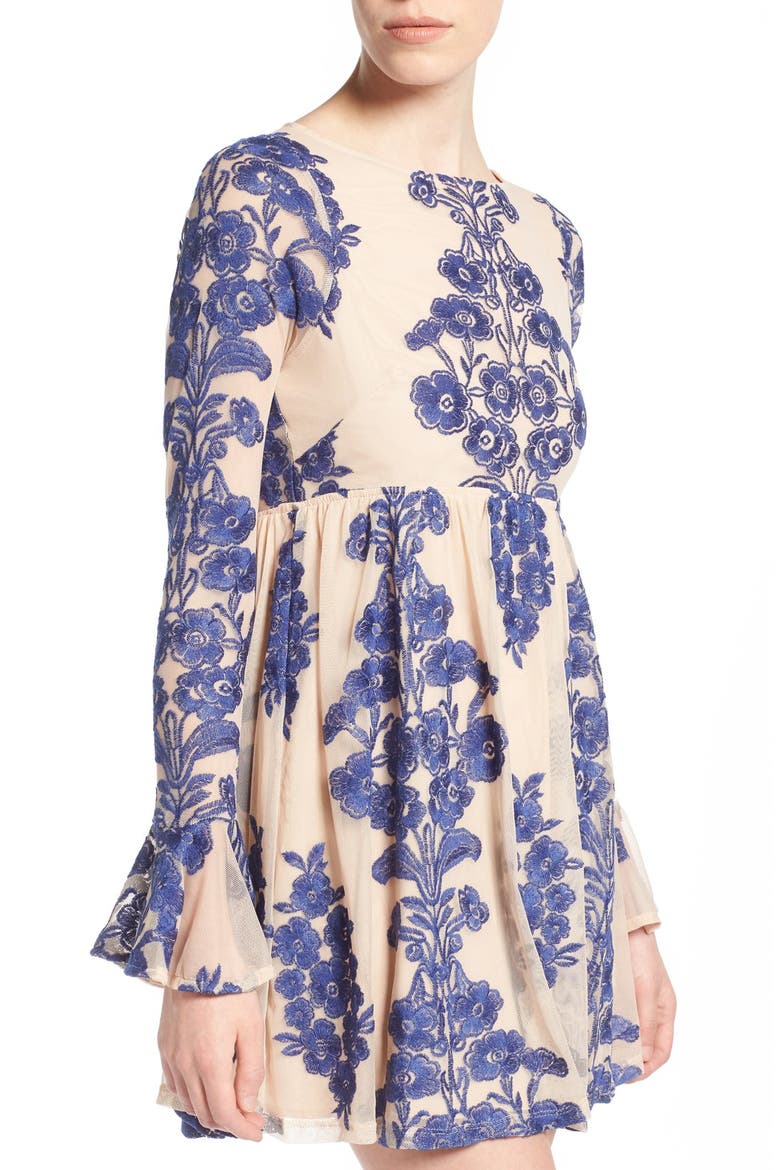 'Temecula' Minidress, Alternate, color, NAVY