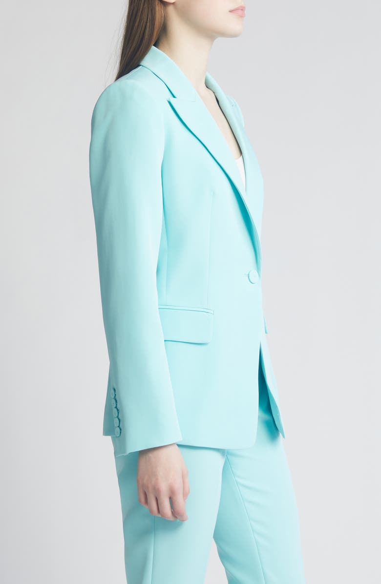 KOBI HALPERIN Jordi Twill Jacket, Alternate, color, Aqua