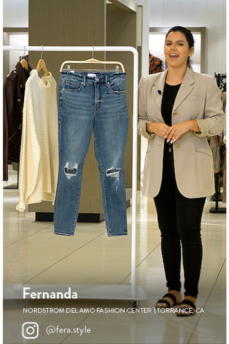 Good Legs High Waist Crop Skinny Jeans video