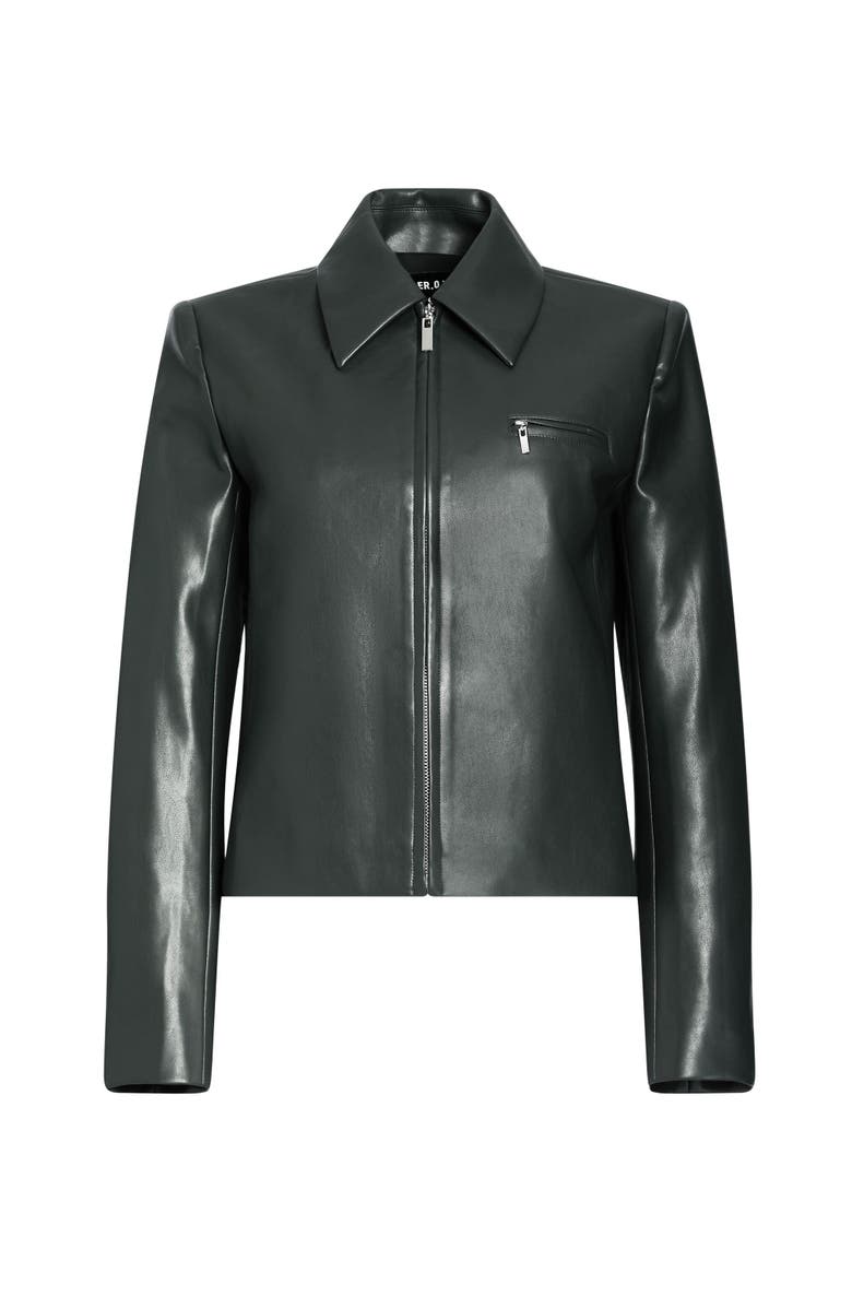 SER.O.YA Asha Vegan Leather Jacket, Alternate, color,