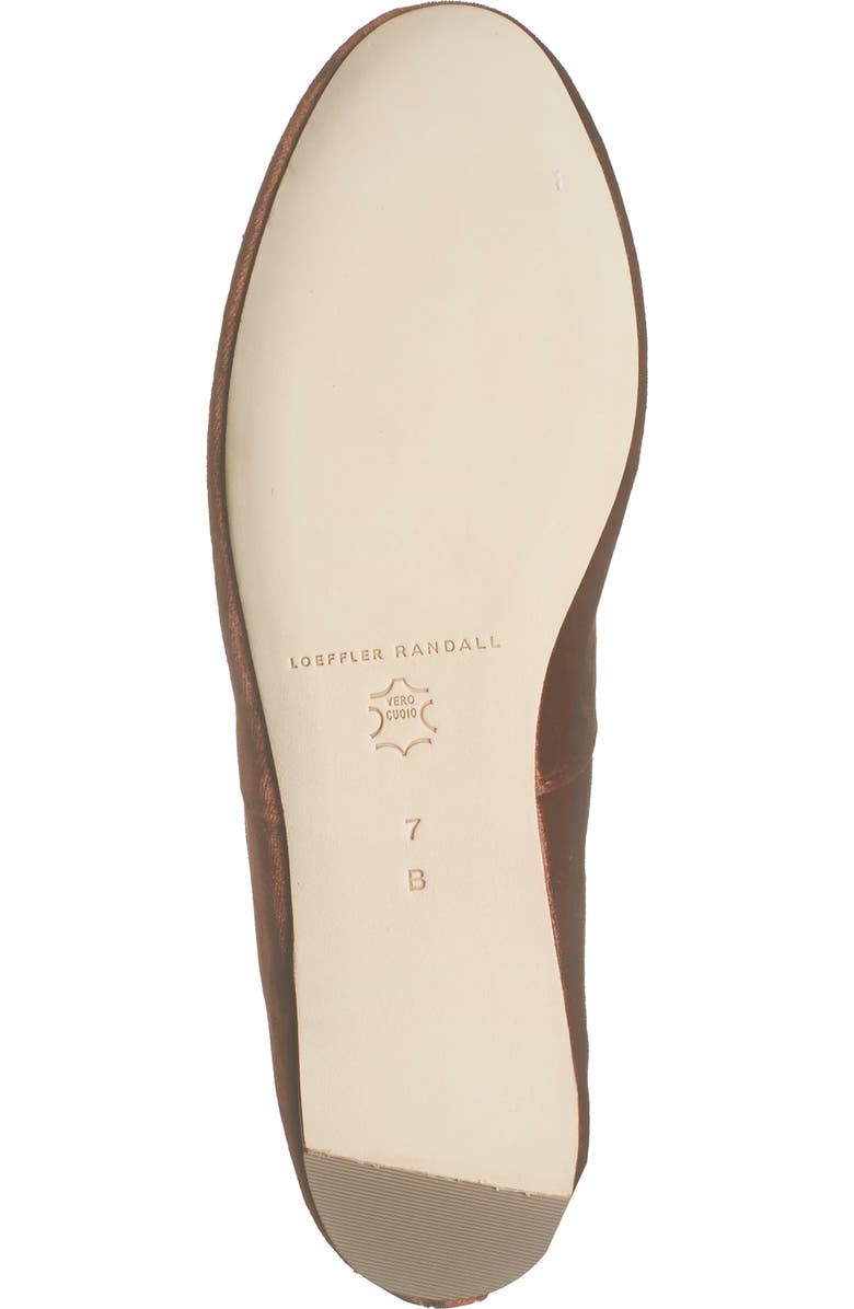 Loeffler Randall Leonie Velvet Ballet Flat, Alternate, color,