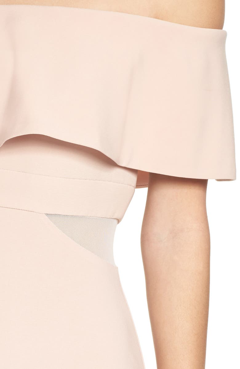 Xscape Evenings Xscape Jersey Popover Gown, Alternate, color, 