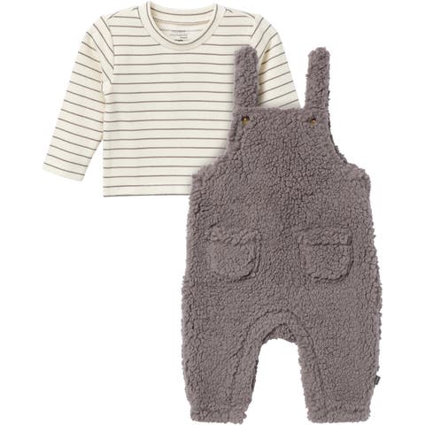 Microplush Overall & Shirt Set (Baby)