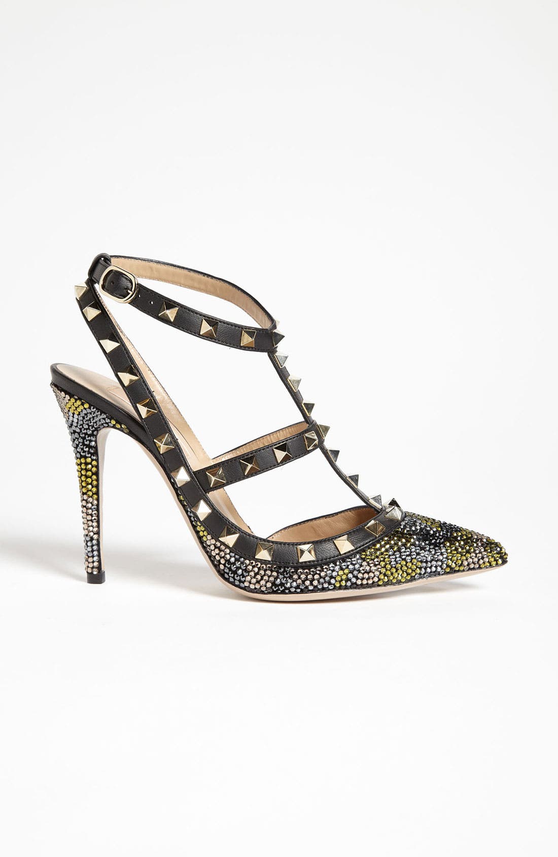 'Camo Rockstud' Pump, Alternate, color, CAMOUFLAGE