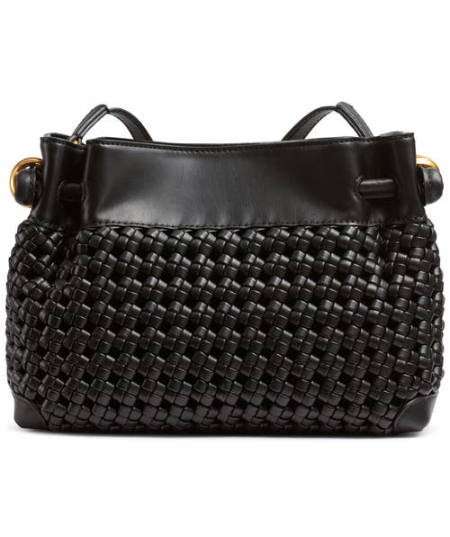 DONNA KARAN DONNA KARAN NEW YORK CASHMERE WOVEN CROSSBODY BAG 