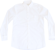 Dapper Boi White Essential Long Sleeve Button-Up