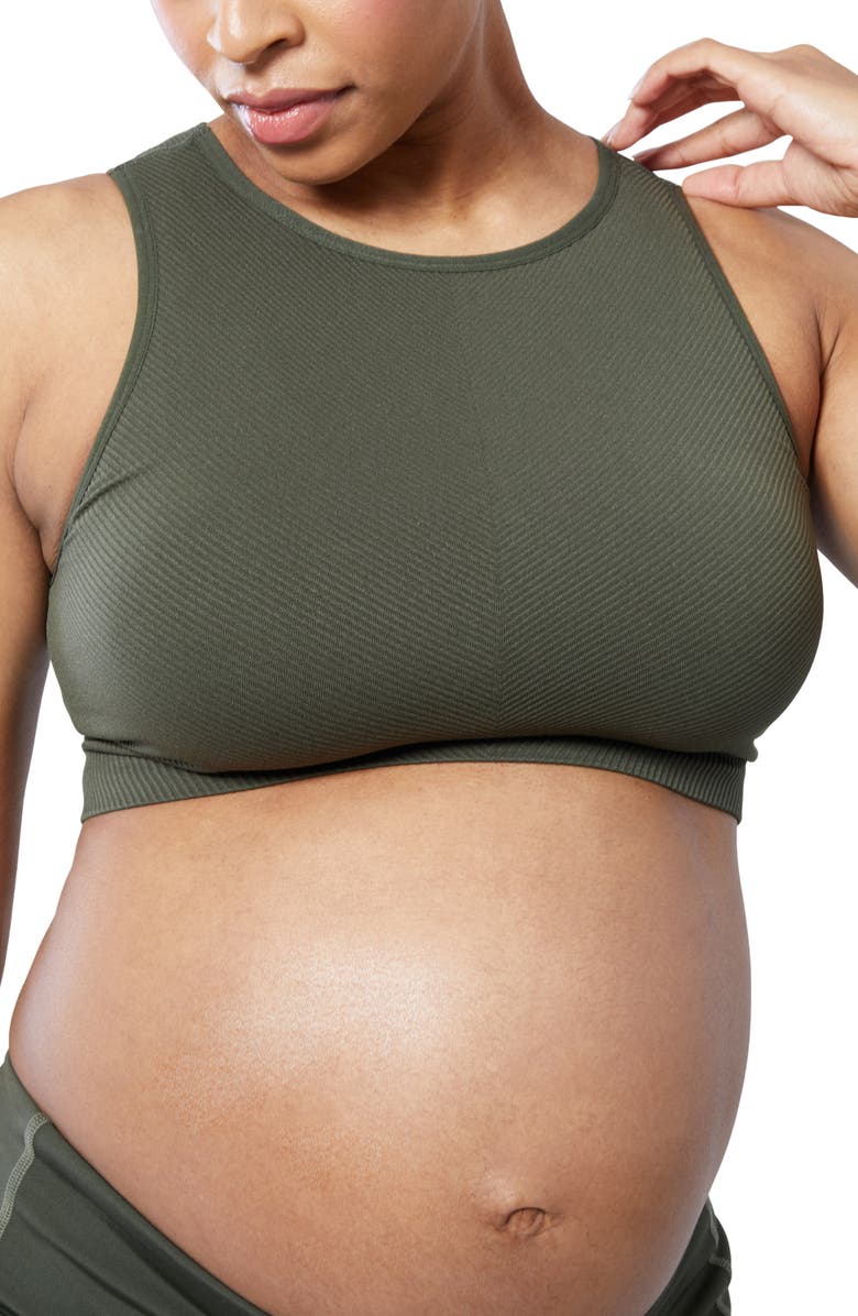 Ingrid & Isabel<sup>®</sup> Cooling Crossover Maternity/Nursing Bra, Main, color,