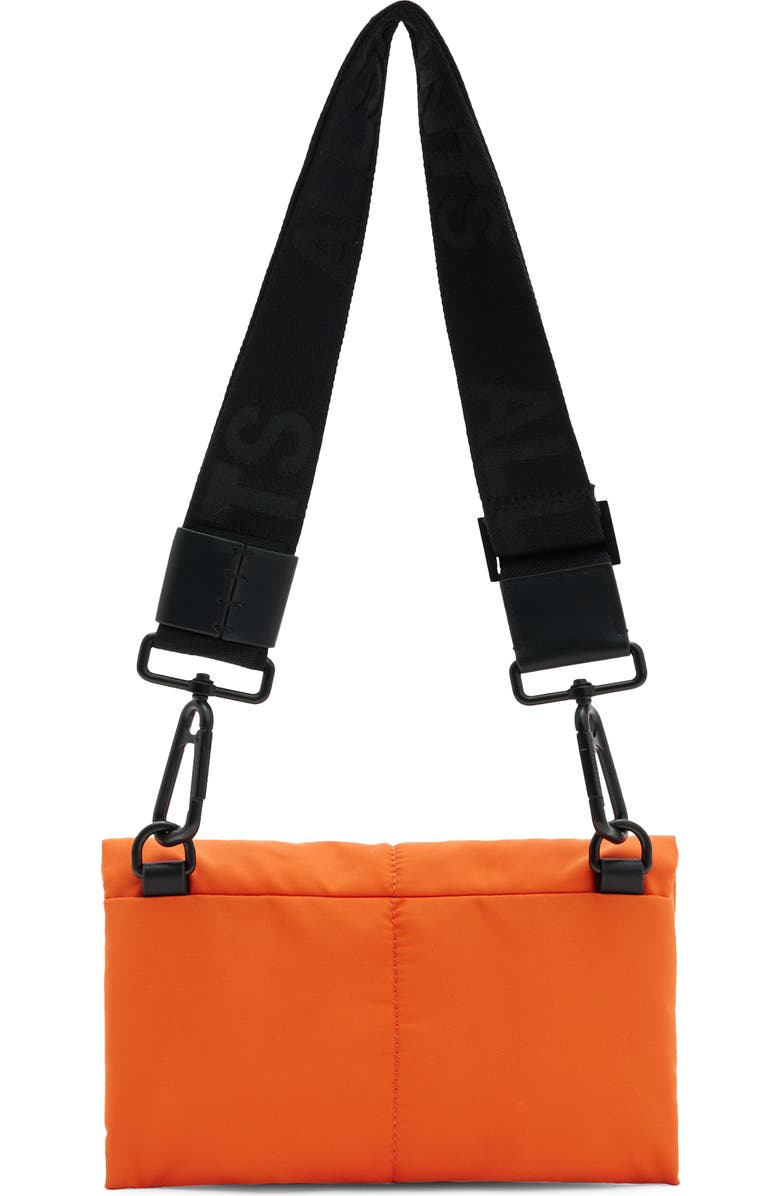 AllSaints Ezra Crossbody Bag, Alternate, color, Pyrrole Orange