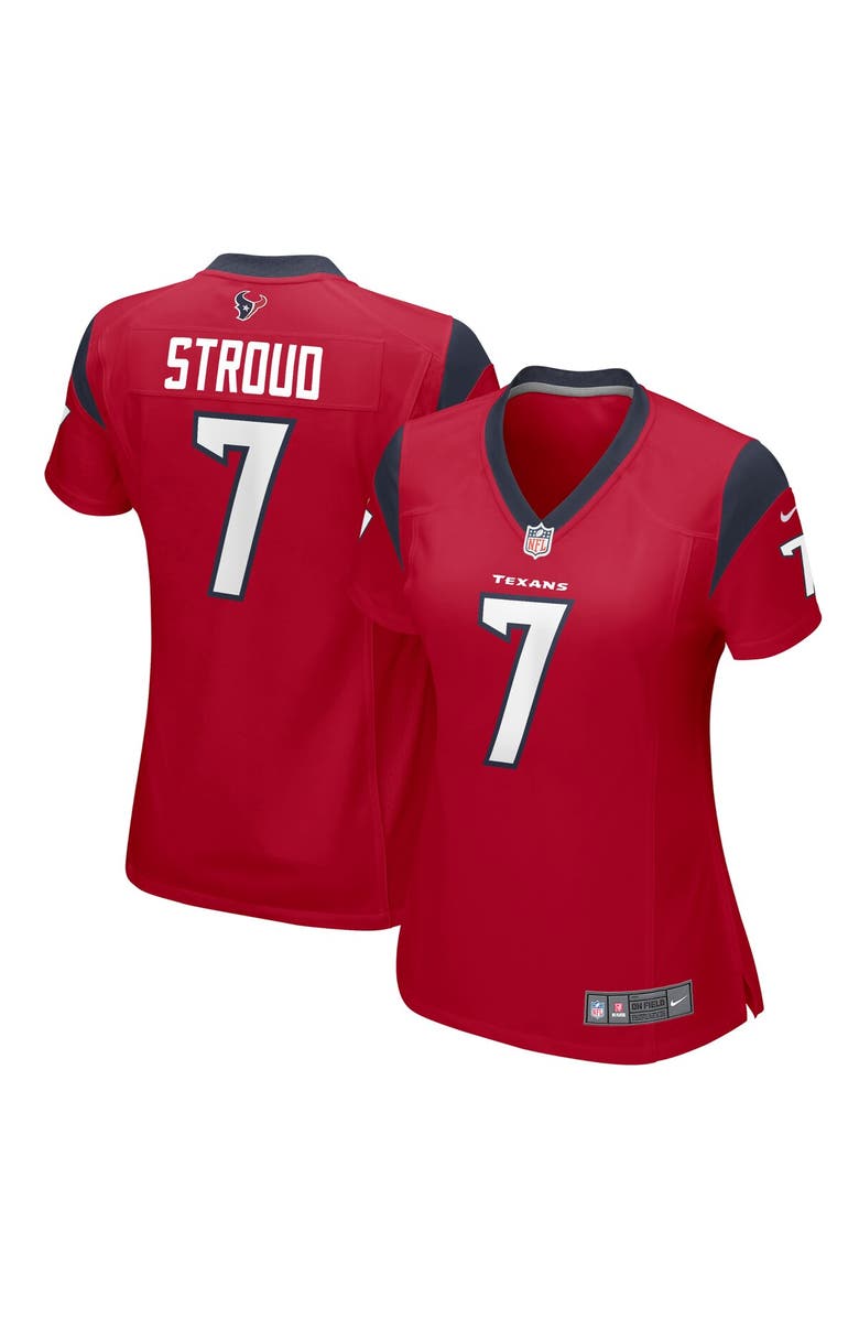 Nike Women's Nike C.J. Stroud Red Houston Texans Game Jersey, Alternate, color, 