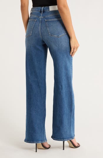 Lana High Waist Crop Wide Leg Jeans