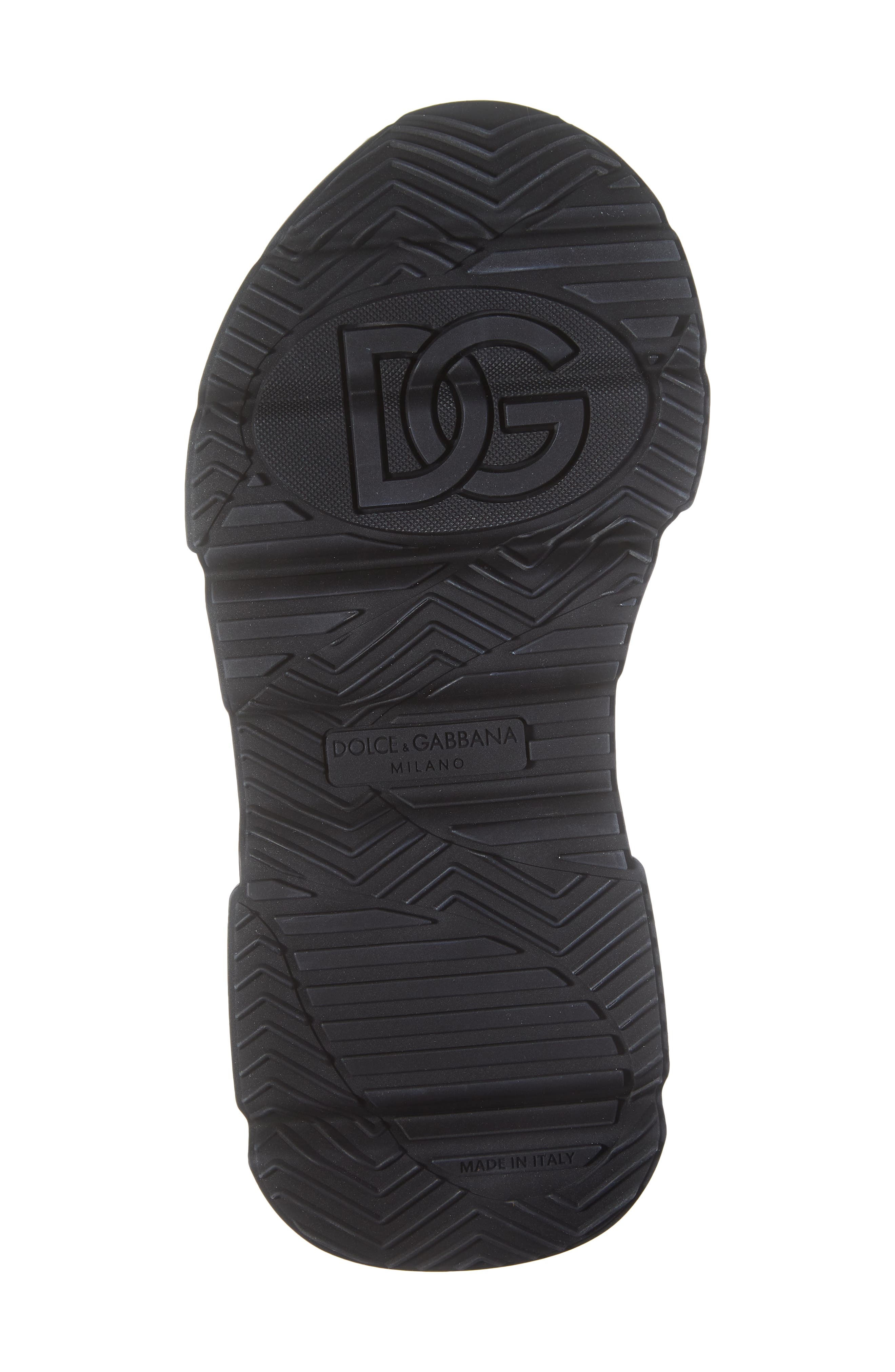 Dolce&Gabbana Daymaster Sneaker, Alternate, color, White/ Black