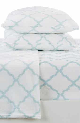 Woven & Weft Printed Plush Velour Sheet Set