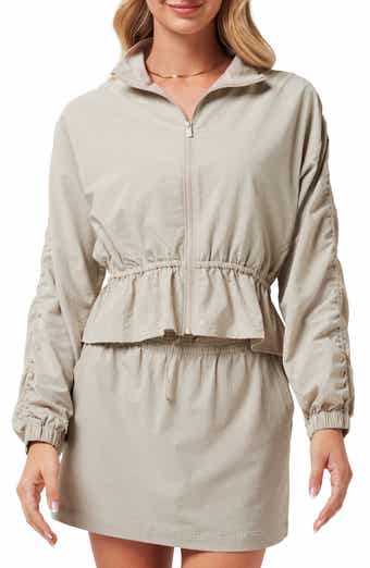 TravisMathew Timeless Breezeblend Peplum Jacket