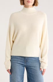 Ramy Brook Cassidy Mock Neck Wool Sweater