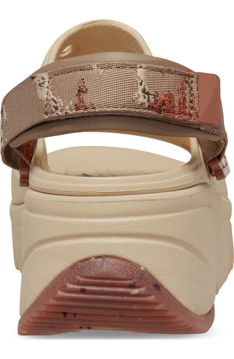 CROCS Classic Hiker Xscape Slingback Platform Sandal, Alternate, color,