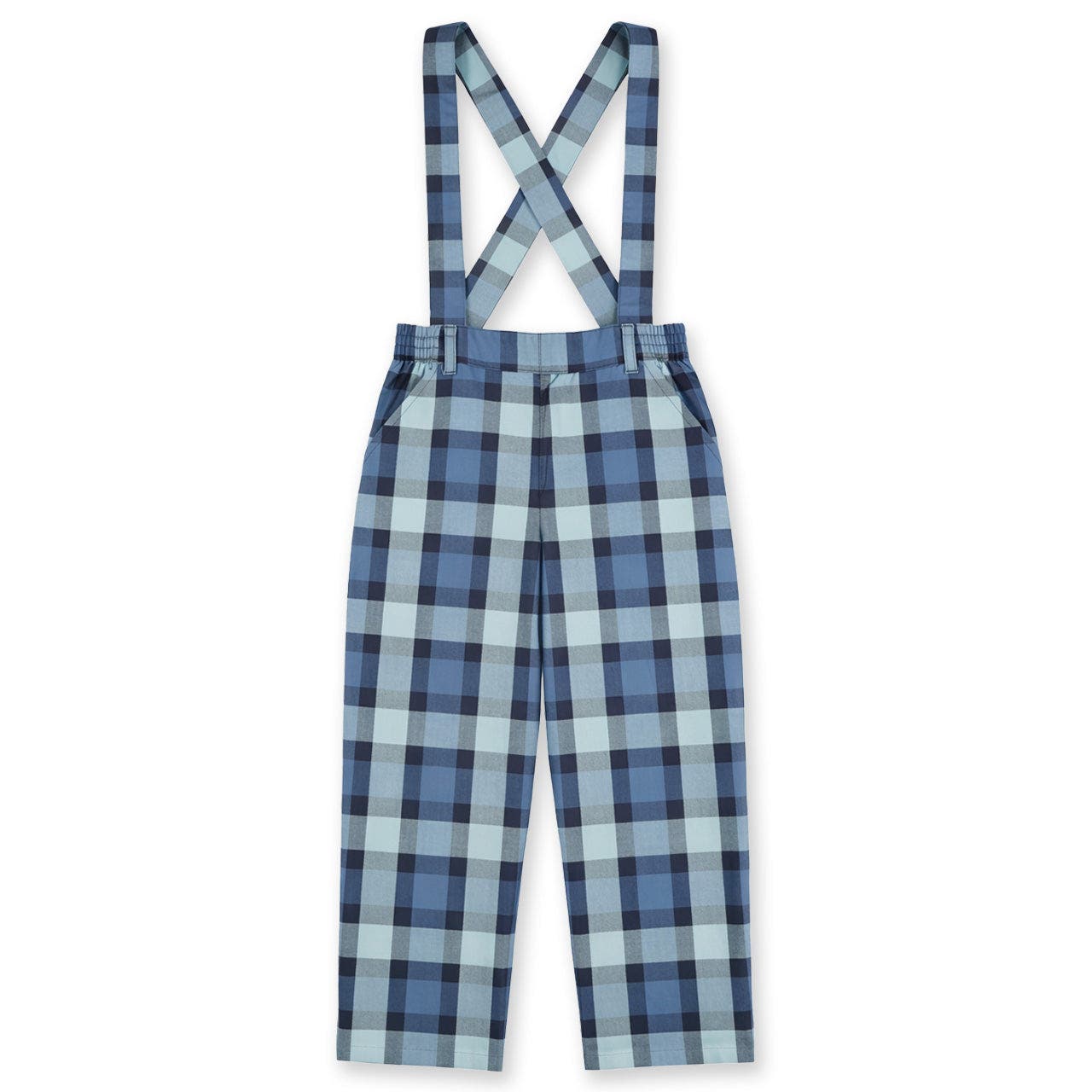 selected Blue & Navy Plaid