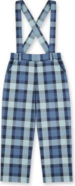 Florence Eiseman Plaid Pant with Removable Suspenders