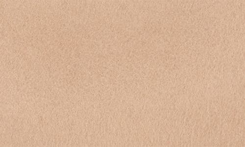 San Diego Hat Faux Leather Wool Fedora In Tan