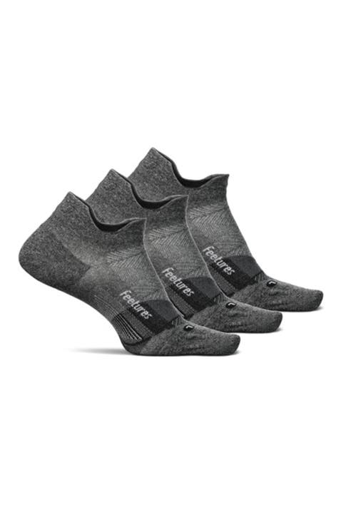Elite Light Cushion No Show Tab Athletic Ankle Socks  Sport Sock with Targeted Compression
