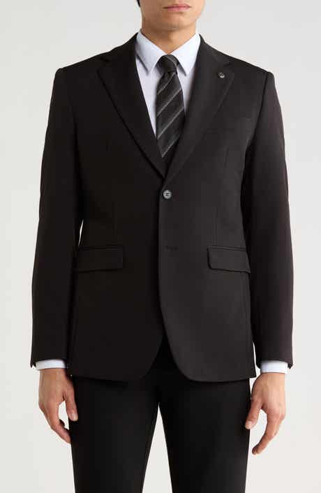 T.R. PREMIUM Slim Fit Cotton Blend Blazer