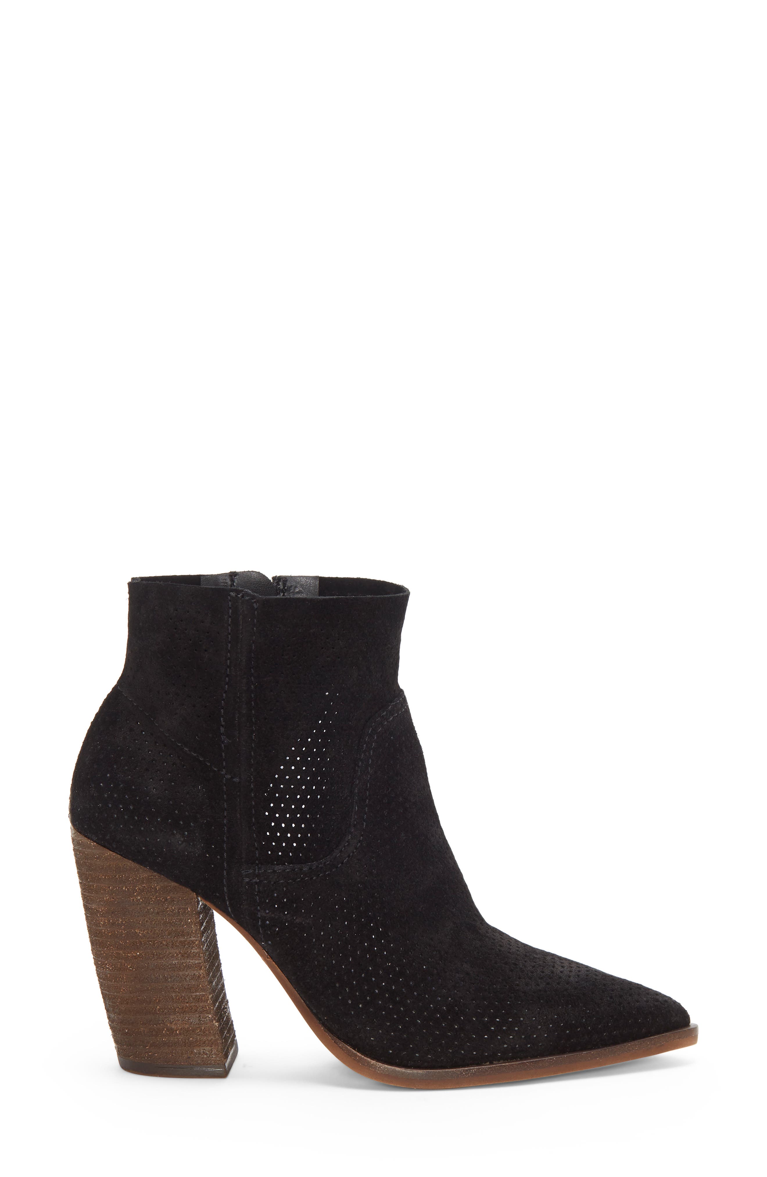Vince Camuto Cava Perforated Pointy Toe Boot, Alternate, color, 
