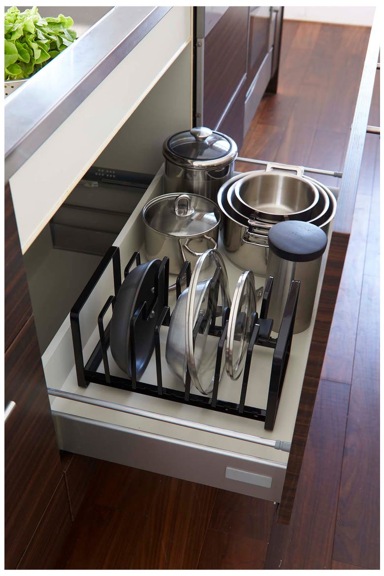 Cupboard Storage Rack, Alternate, color, BLACK