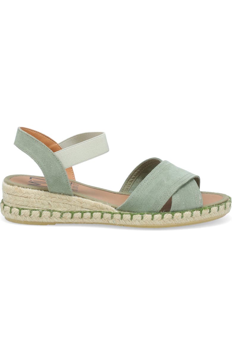 Miz Mooz Vena Espadrille Wedge, Alternate, color, Sage